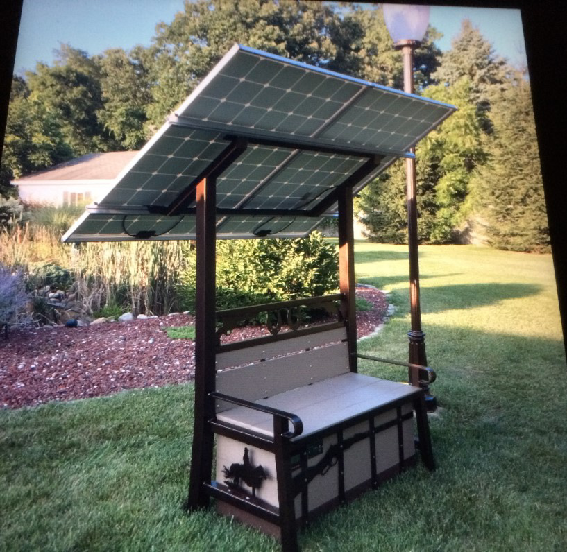 Gardening Solar Benches - Simply Solar Benches For Sale -7591